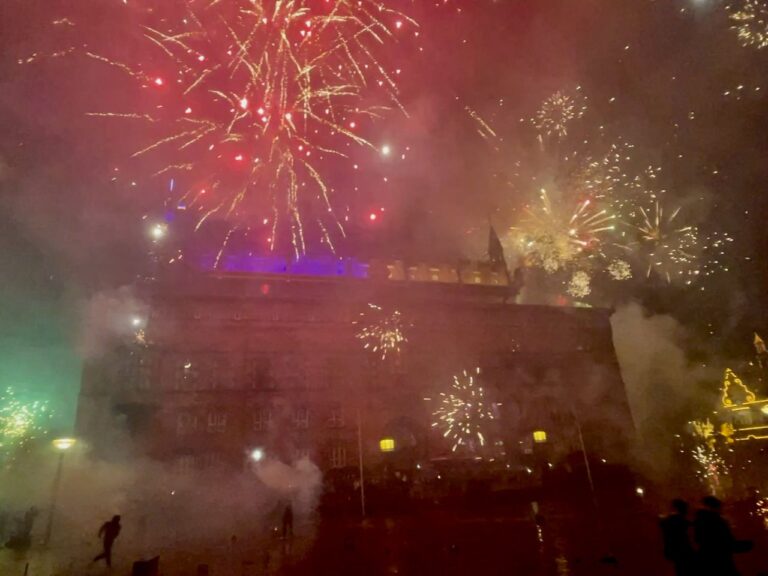 Copenhagen New Year's Eve fireworks