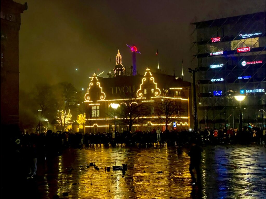 Copenhagen New Year's Eve at Tivoli Gardens