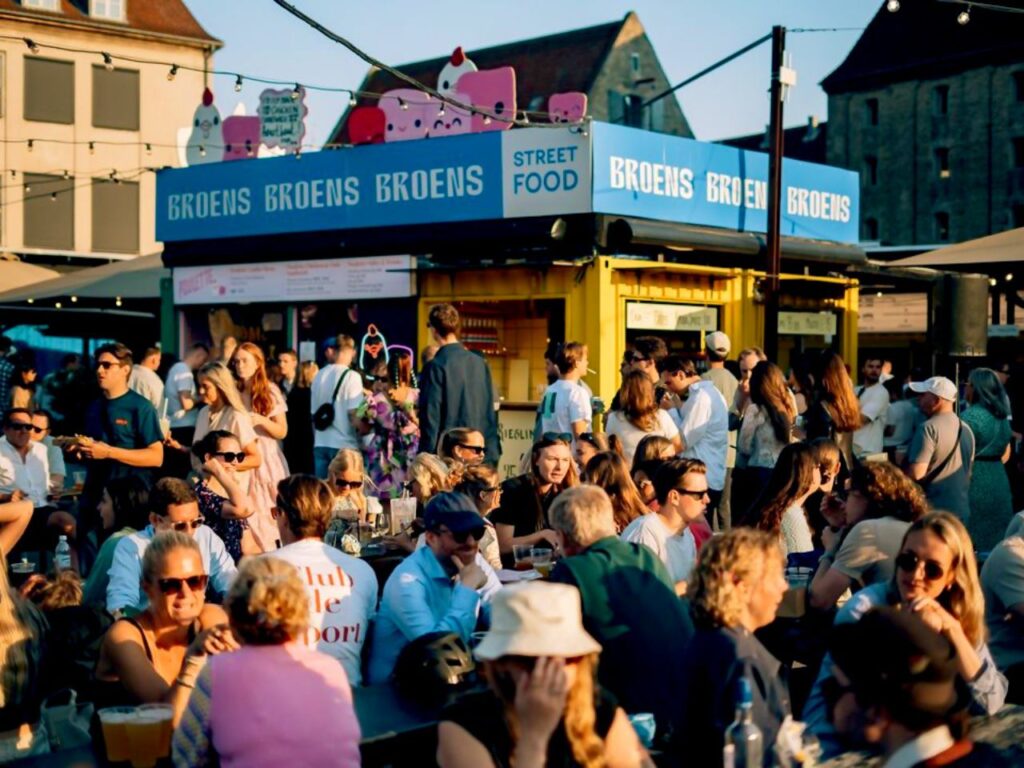 Broens street food market, Copenhagen