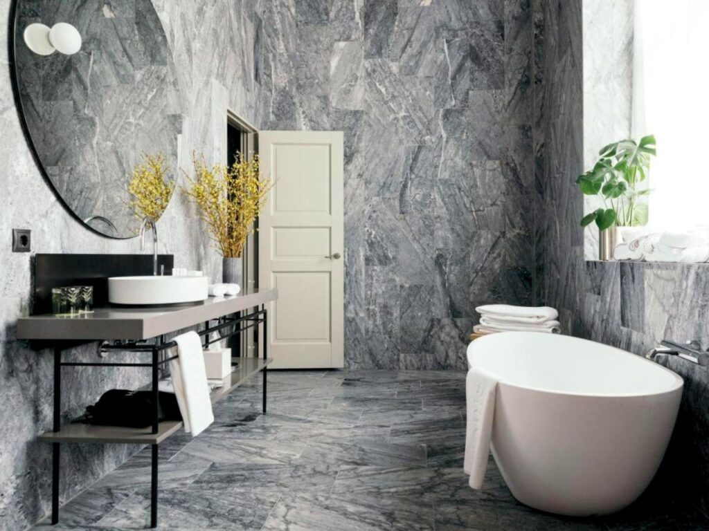 Spa like bathrooms at Nobis Hotel Copenhagen