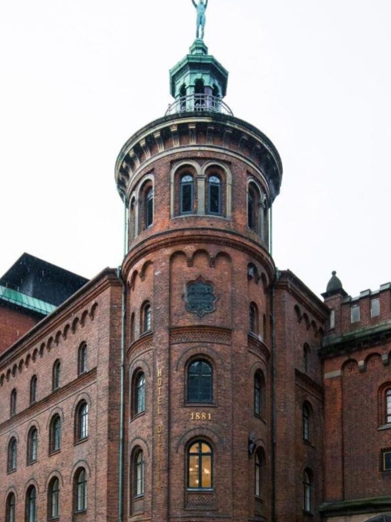 Entrance of Hotel Ottilia 1881, Copenhagen