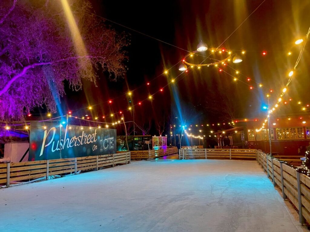 Pusher Street Christiania Ice skating rink