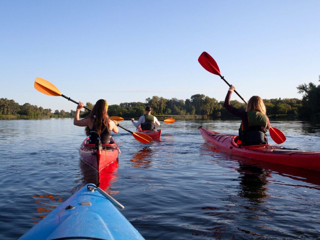 Kayaking in Roskilde, Denmark