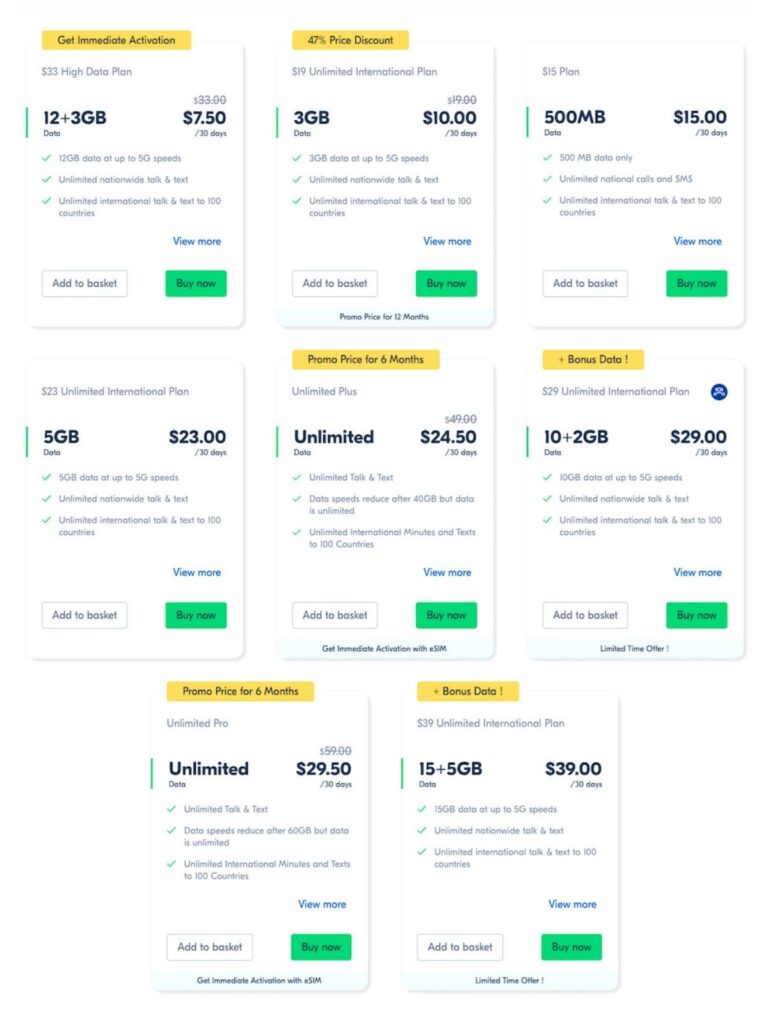 Lycamobile sim card plans for Denmark