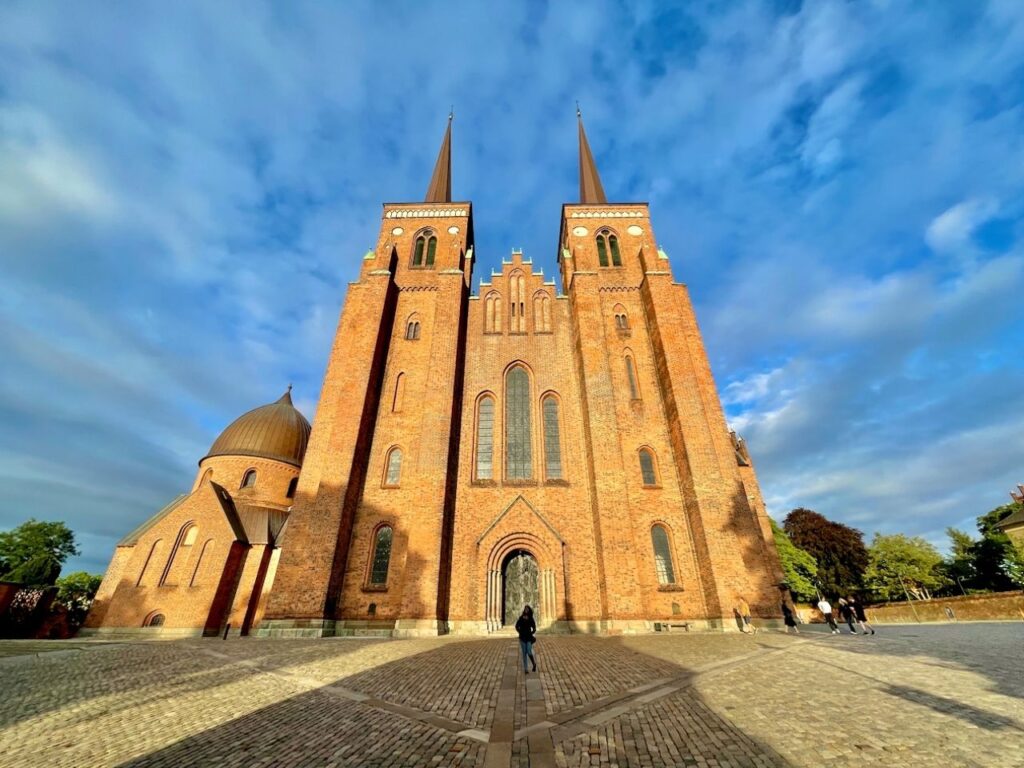 Entrance of the Roskilde cathedral