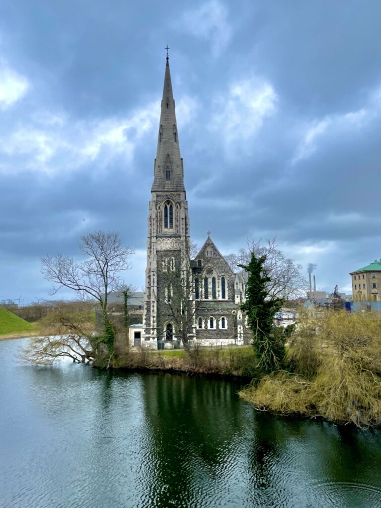 St. Alban's Church, Kastellet Copenhagen by the water