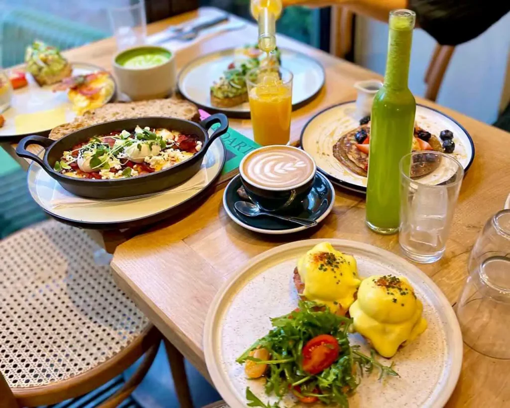 Breakfast plate at Ø12 Coffee and bakery