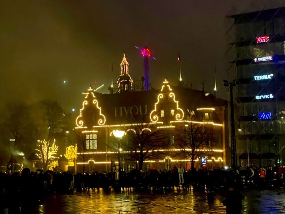Copenhagen New Year's Eve at Tivoli Gardens