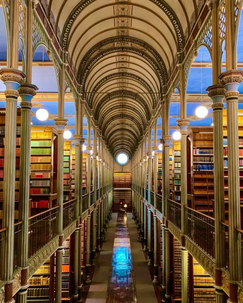 Interiors of Copenhagen university library
