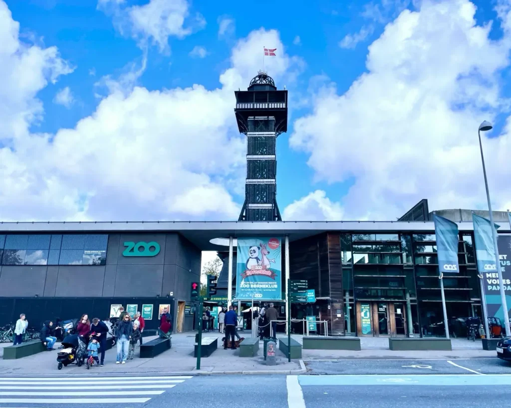 Entrance of the Copenhagen Zoo