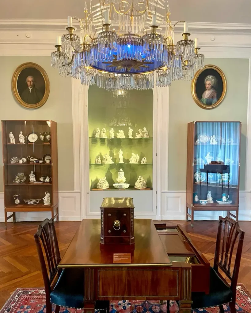 Artifacts at David Collection, a free museum in Copenhagen