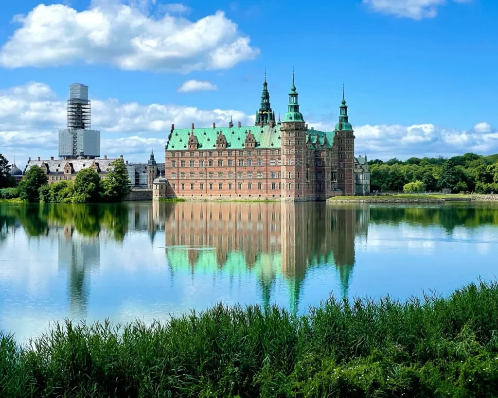 Frederiksborg Castle Hillerod reflecting on the waters