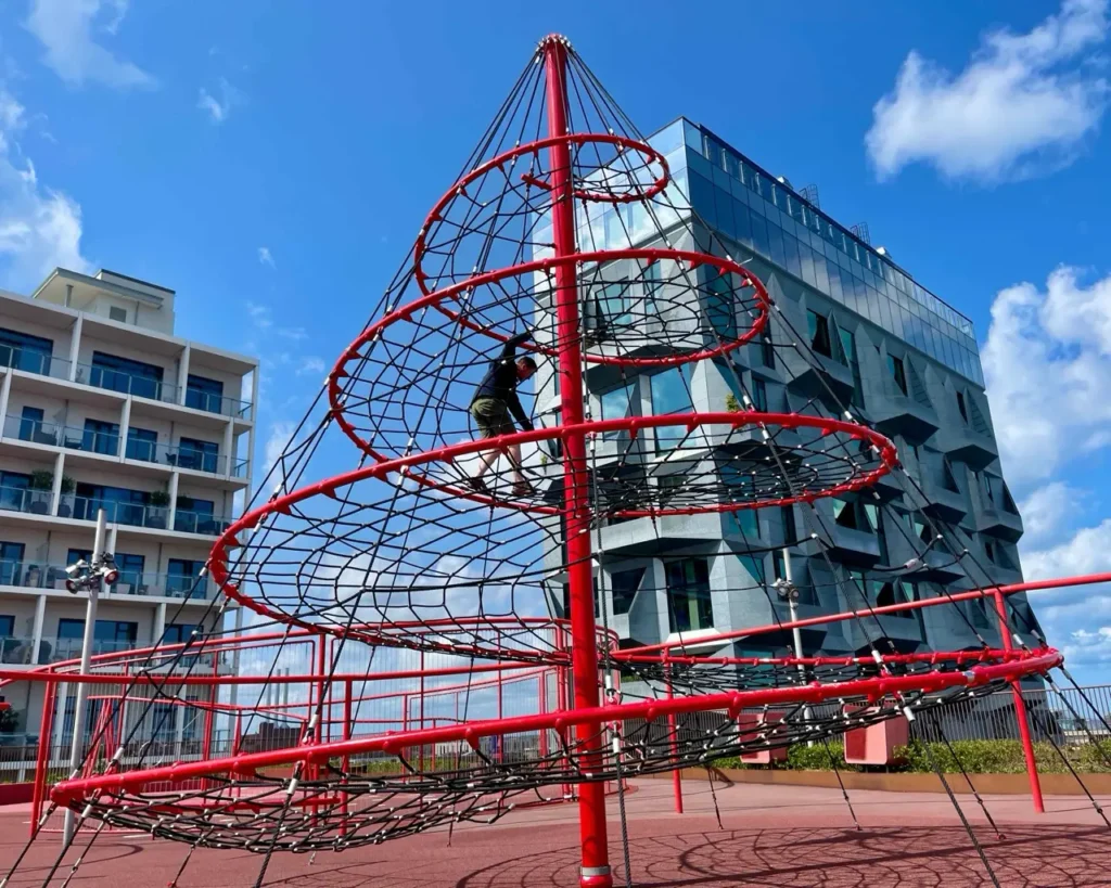 Konditaget Luders rooftop playground