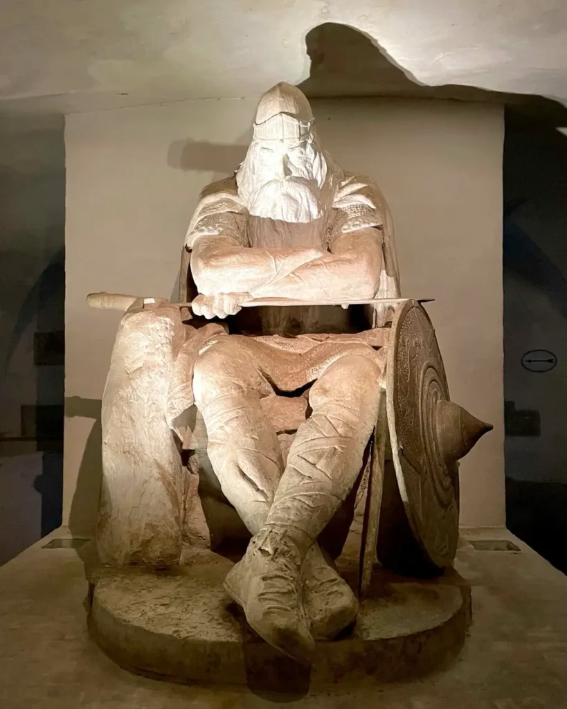 A famous statue at Kronborg Castle Helsingor