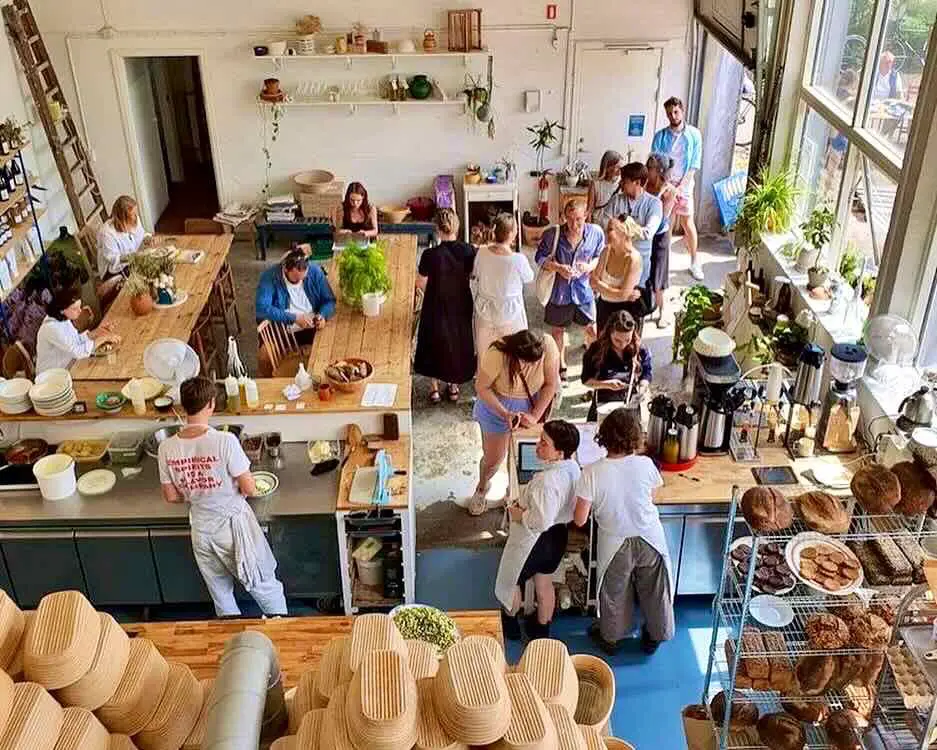 Busy lille bakery, where you can find one of the best breakfast in Copenhagen