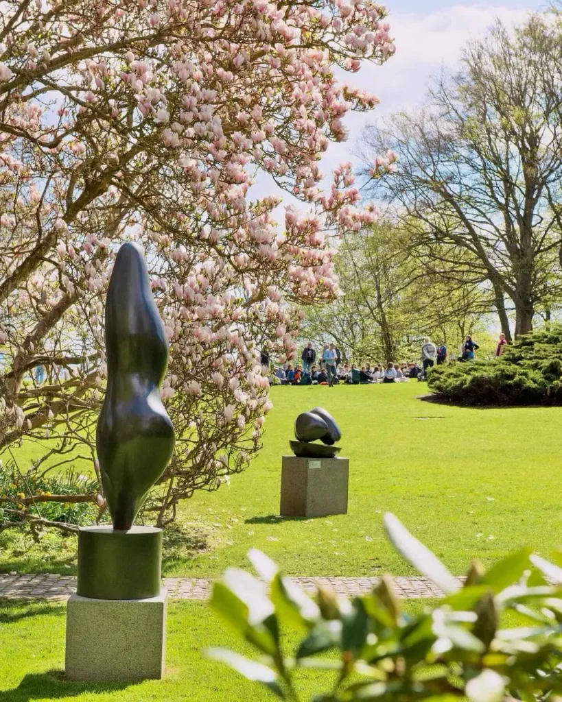 Garden at Louisiana museum of modern art