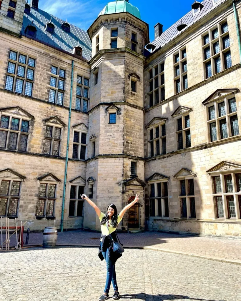 Outside view of Kronborg castle