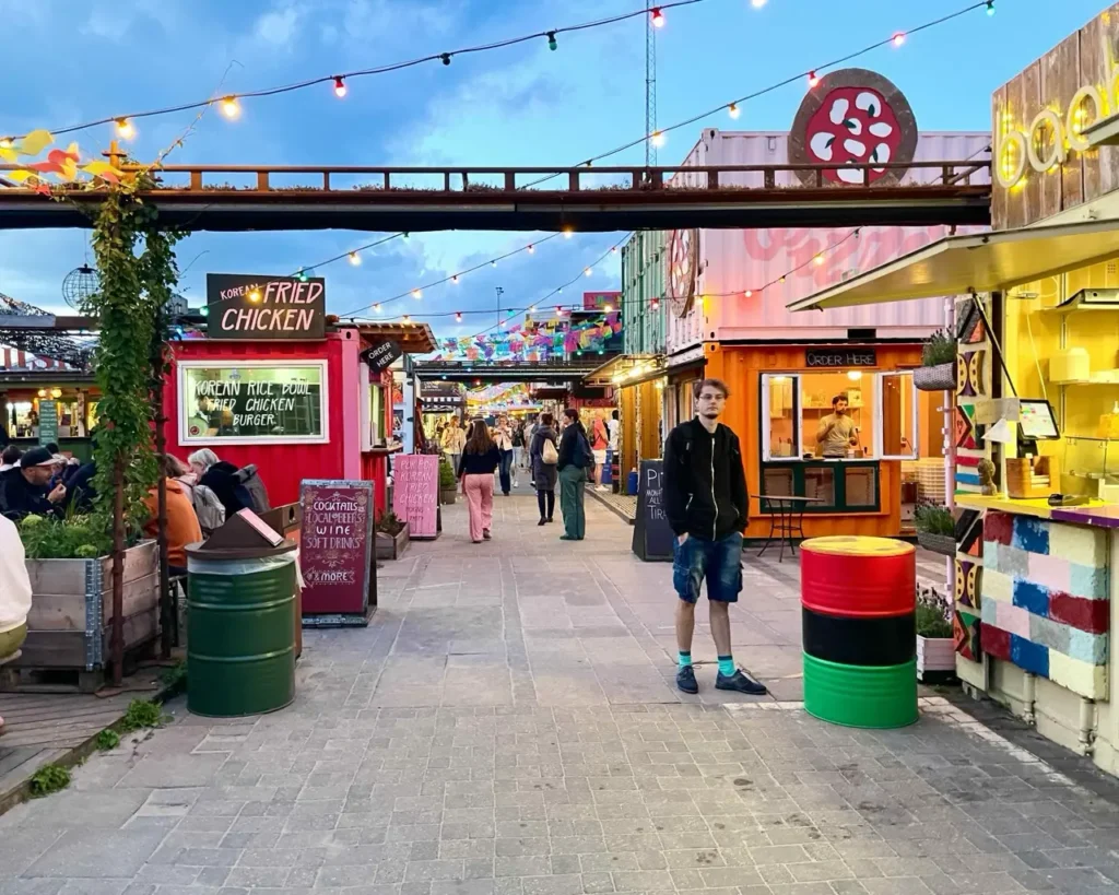 Shops at Reffen street food market