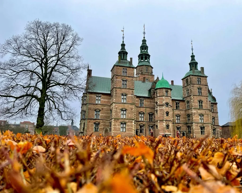 Rosenborg Castle during Autumn