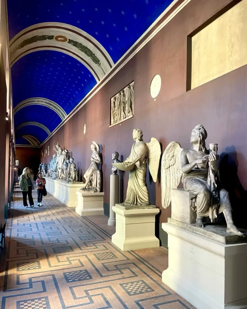 Sculptures at Thorvaldsen museum