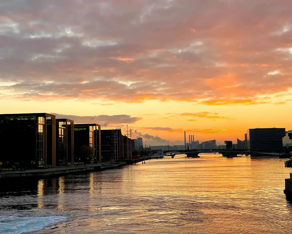 Sunset from Kippelsbro Bridge