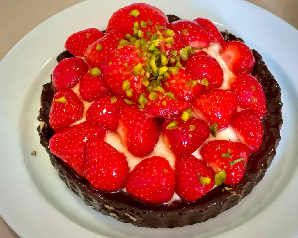 Jordbærtærte - Strawberry Tart