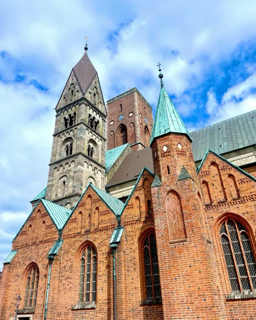 Ribe town town church